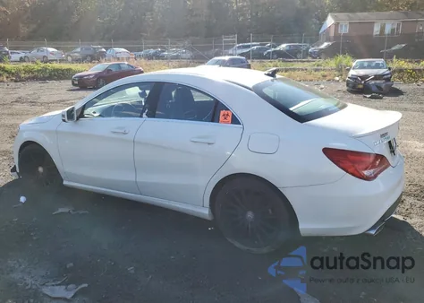 2015 Mercedes-Benz Cla 250 z USA, uszkodzony, nr VIN WDDSJ4EBXFN213577